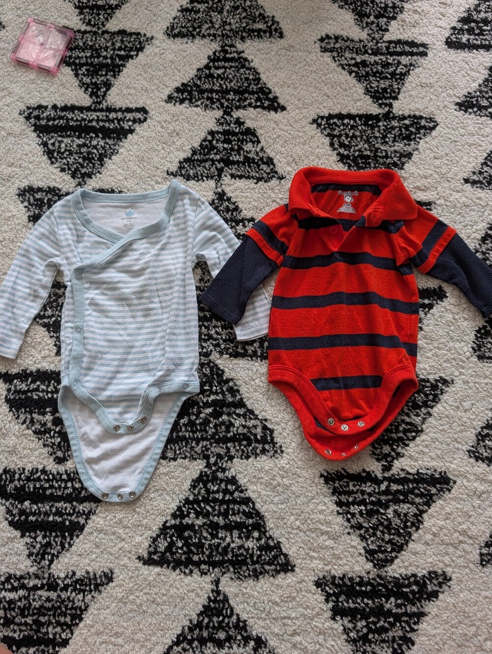 6-9m Long Sleeve Onesie Lot